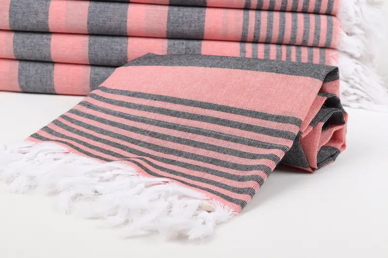 Turkish Towel Beach, Pool Towels, Baby Boy Gift, Handmade Gift, Custom monogram Turkish beach towel USA, Summer Gift, 68x36 Cotton Striped Towel - 4