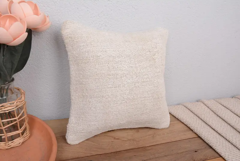 Handgefertigtes besticktes Southwestern-Wurfkissen, vielseitiges 12x12-Kissen