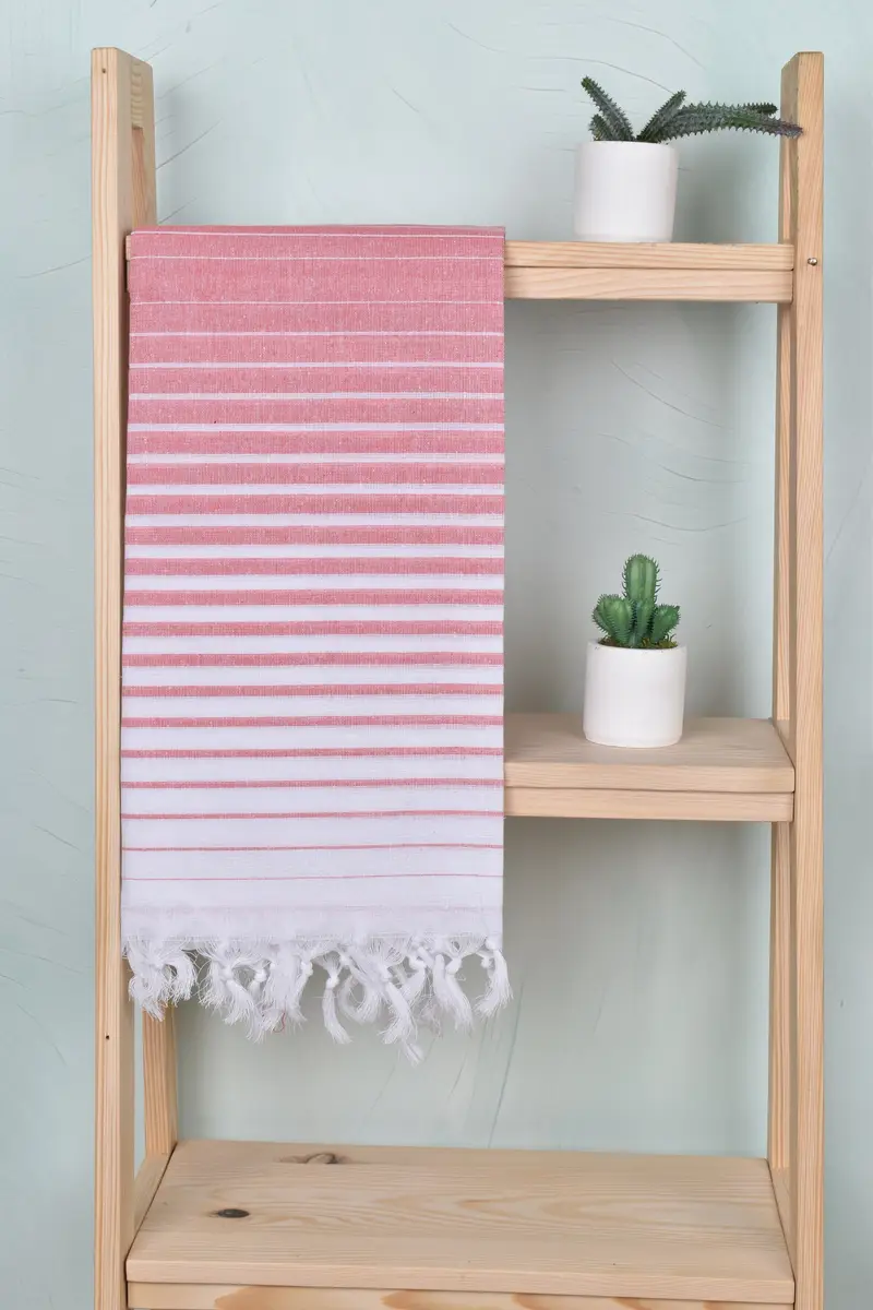 Turkish bath towel, Family Gift, Bachelorette Party Gifts For Bride, 70x40 Cotton Striped Towel, Custom Beach Towel, Lightweight Turkish towel - 8