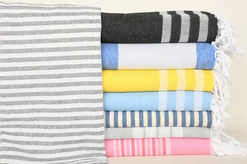 70x40 Cotton Set of 8 Towel, Custom Turkish Towel, Beach Size Towel, Gift For Him, Best Friend Gift, Valentines Day Gift, Quick-Dry Beach Towel - 1