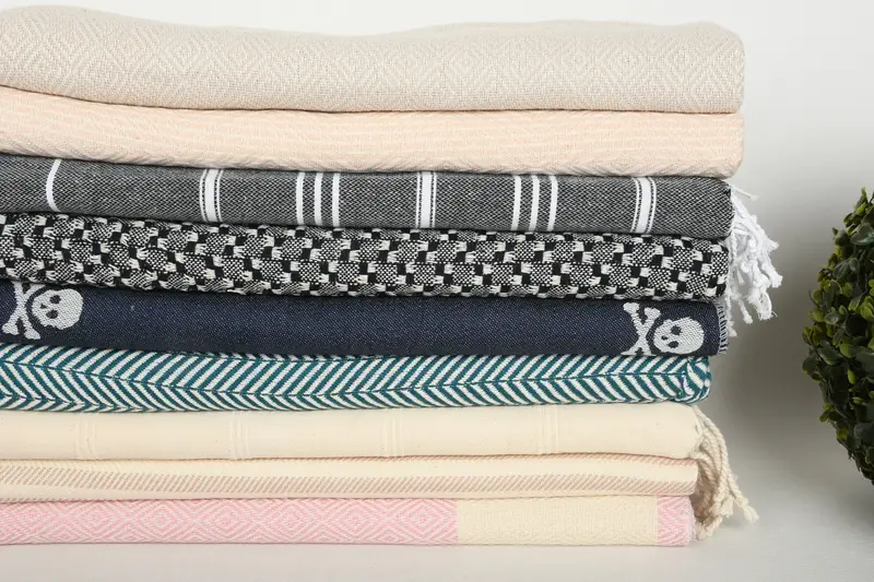 40x20 Cotton Set of 10 Towel, Bridal Shower Favor, Wedding Gift, Bridesmaid Gifts, Valentine Day Gift For Her, Personalized Kitchen Towel - 3