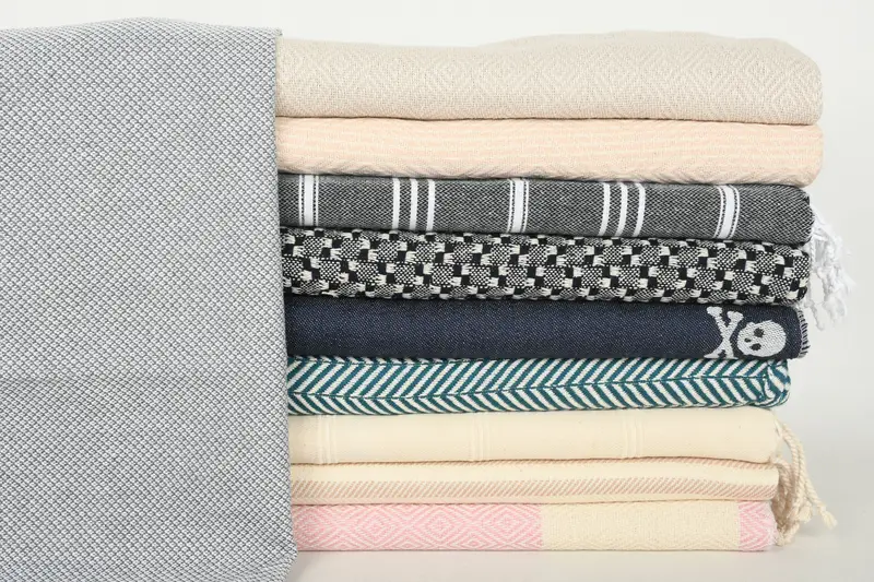 40x20 Cotton Set of 10 Towel, Bridal Shower Favor, Wedding Gift, Bridesmaid Gifts, Valentine Day Gift For Her, Personalized Kitchen Towel - 1