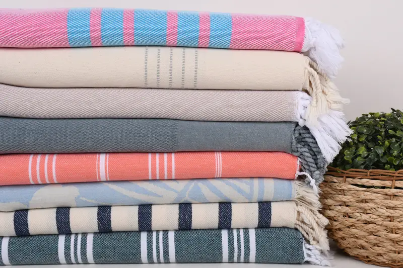 Home Gift, Bachelorette Party Gifts, 70x40 Cotton Set of 8 Towel, Turkish beach towel, Wedding Favors, Gym Towel, Vegas Bachelorette Party Favors - 2