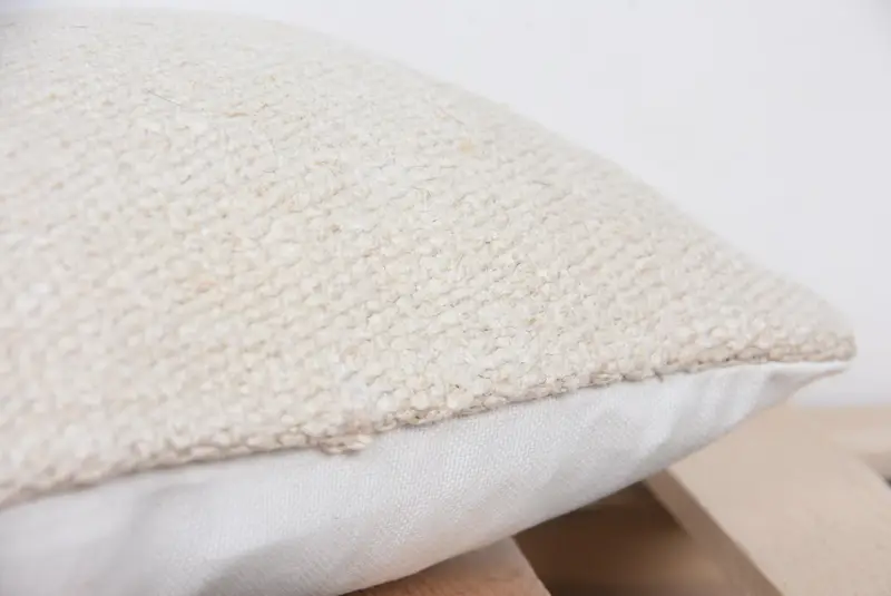 Home Decor Pillow, Kilim Pillow, Pillow Sham, Handmade Cushion Cover, Cotton Pillow, Turkish Pillow, Farmhouse Cushion Case, 8x16 Beige Pillow Case - 7