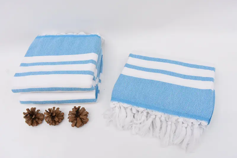 Quick-dry towel, Holiday Towel, Luxury towel, 68x36 Cotton Chevron Towel, Bachelorette Party Favors Beach, Bachelorette Party Decorations - 7