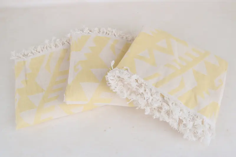 Cotton towel, Luxury towel, Beach Towel Bulk, Travel Towel, Birthday Gift, Custom Bath Towel, Bridal Shower Favors, 76x40 Cotton Geometric Towel - 4