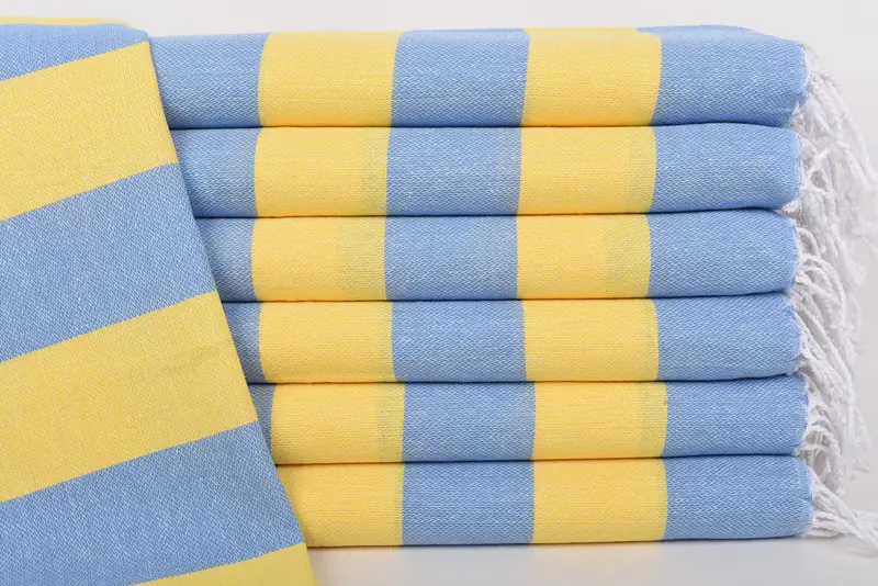 Kitchen Towel, Xmas Gifts, Gift For Him, 40x18 Cotton Striped Towel, Gift For Bride, Monogram Hand Towel, Monogram Towels, Monogrammed Hand Towel - 1