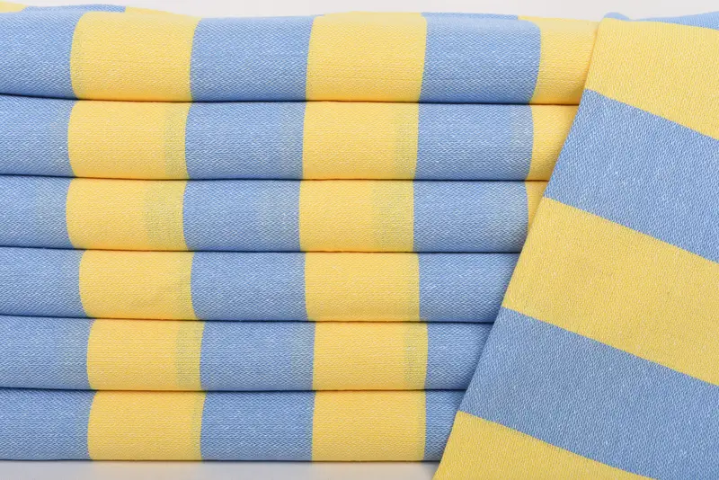 Kitchen Towel, Xmas Gifts, Gift For Him, 40x18 Cotton Striped Towel, Gift For Bride, Monogram Hand Towel, Monogram Towels, Monogrammed Hand Towel - 2