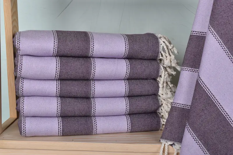 68x36 Cotton Striped Towel, Gift For Mom, Personalized Beach Towel, Absorbent towel, Sand-resistant Turkish towel for travel, Bridal Shower Gift - 1