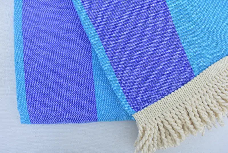 64x64 Cotton Striped Round Towel, Summer Towel, Hammam towel, Merry Christmas Gifts, Yoga Towel, Sand-free towel, Bachelor Bachelorette Party Favors - 6