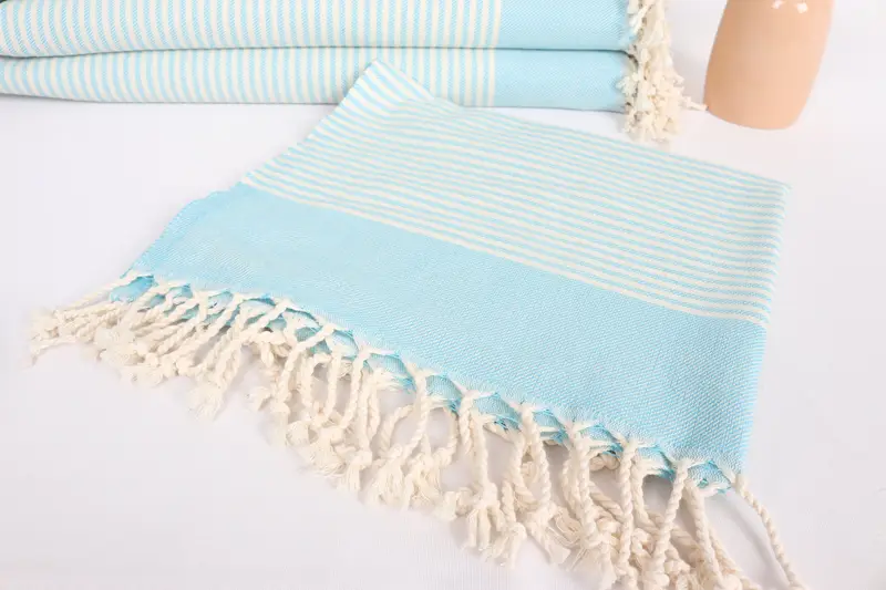Kitchen Towel, Bridesmaid Gifts, Home Gift, Custom Name Towel, Personalized Dish Towel, Turkish Towel Monogram, 40x24 Cotton Striped Towel - 5
