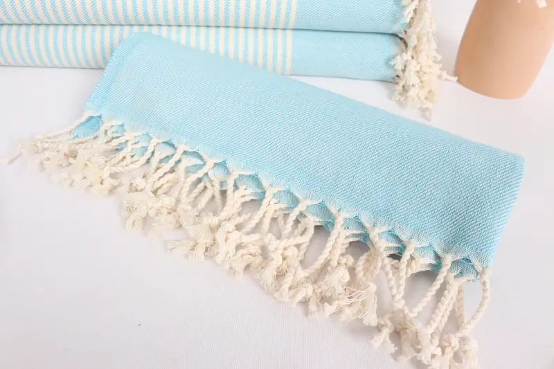 Kitchen Towel, Bridesmaid Gifts, Home Gift, Custom Name Towel, Personalized Dish Towel, Turkish Towel Monogram, 40x24 Cotton Striped Towel - 4