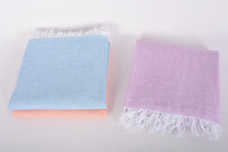 Summer Gift, Bachelorette Party Gifts Bridesmaids, 70x40 Cotton Striped Towel, Personalized Turkish Towel, Bridal Shower Gifts, Organic Cotton Towel - 8
