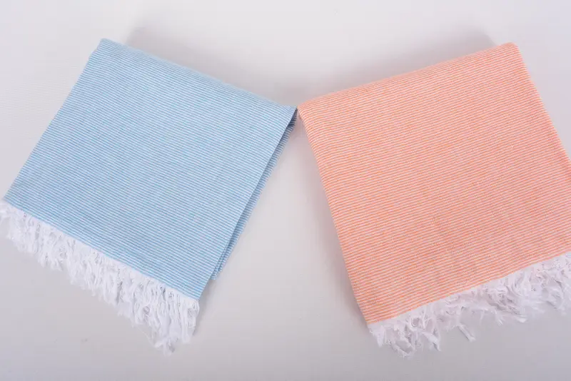 Summer Gift, Bachelorette Party Gifts Bridesmaids, 70x40 Cotton Striped Towel, Personalized Turkish Towel, Bridal Shower Gifts, Organic Cotton Towel - 7