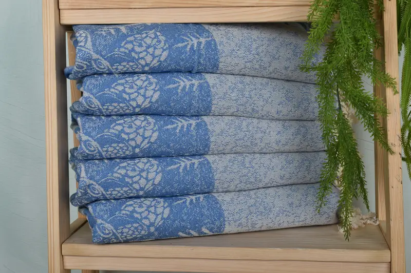Kitchen Towel, Organic Towel, 36x18 Cotton Turtle Design Towel, Turkish Towel Hand Towel, Decorative Towel, Bridesmaid Favors, Turkish Hand Towel - 2