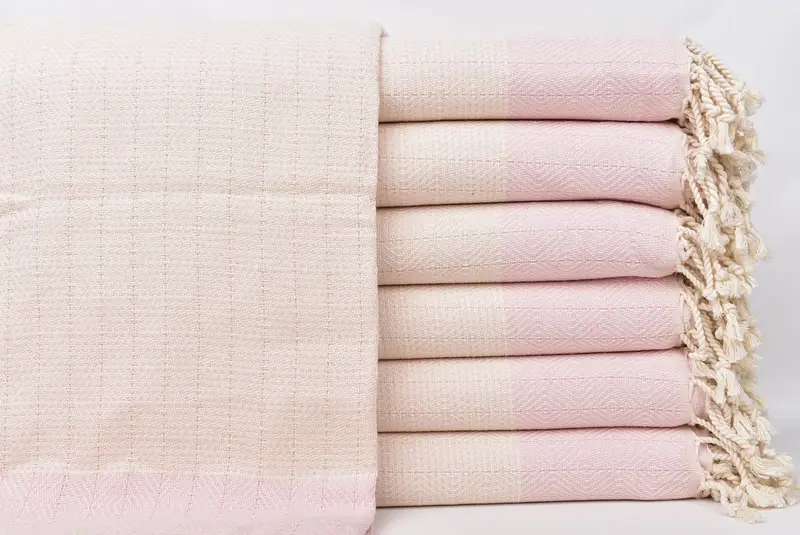 Home Gift, Beach towel, Turkish Towel Beach Towel, 70x40 Cotton Diamond Towel, Home Decor Gifts, Hammam towel, Decorative Towel, Kids Beach Towel - 1