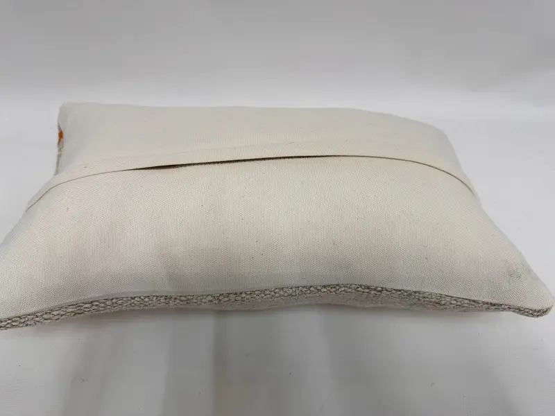 Custom Pillow Cover, Kilim Pillow Cover, Cushion Case, Kilim Pillow, Boho Throw Cushion, Handmade Kilim Cushion, 12x20 White Cushion Case - 7