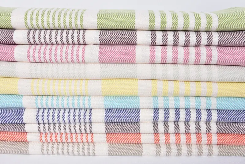 Personalized Beach Towel, Absorbent towel, Family Gift, 68x38 Cotton Striped Towel, Wedding Towel, Large Beach Towel Personalized, Quick-dry towel - 2
