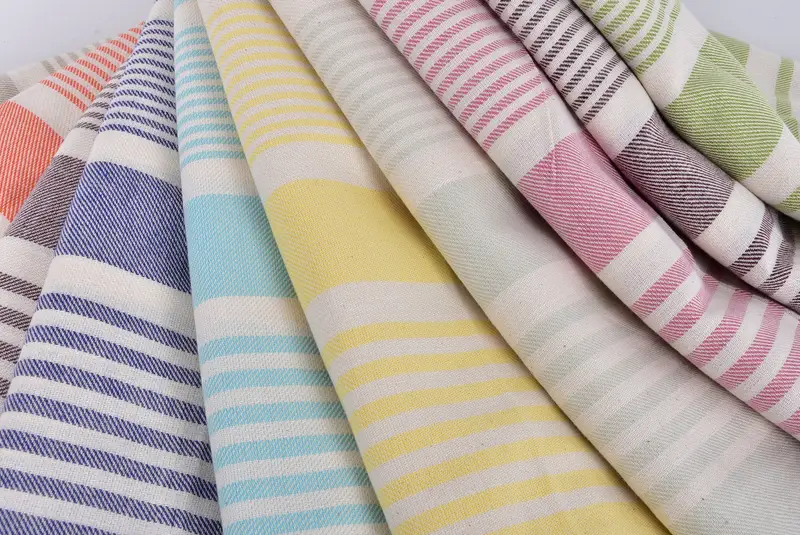 Personalized Beach Towel, Absorbent towel, Family Gift, 68x38 Cotton Striped Towel, Wedding Towel, Large Beach Towel Personalized, Quick-dry towel - 5