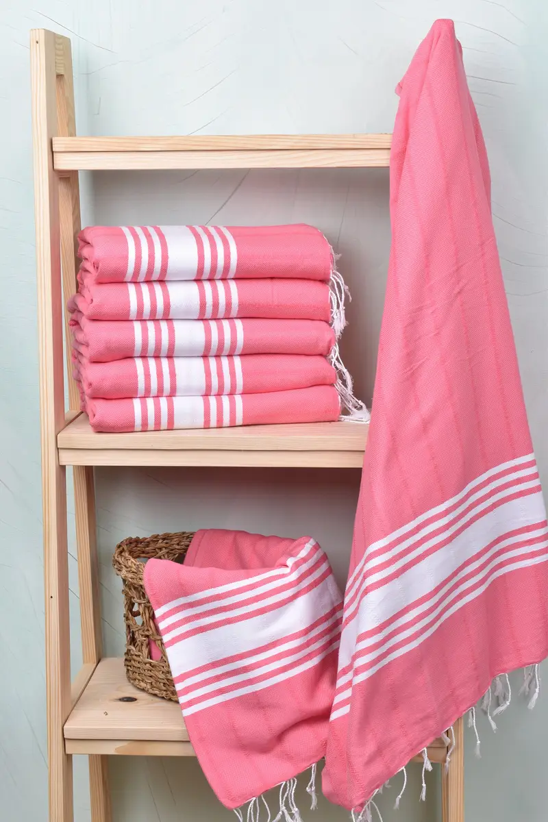 70x40 Cotton Striped Towel, Thin towel, Bachelor Party Favors, Turkish hand towel, Bridal Party Gifts, Summer Gift Ideas, Bridesmaid Gift Towel - 3