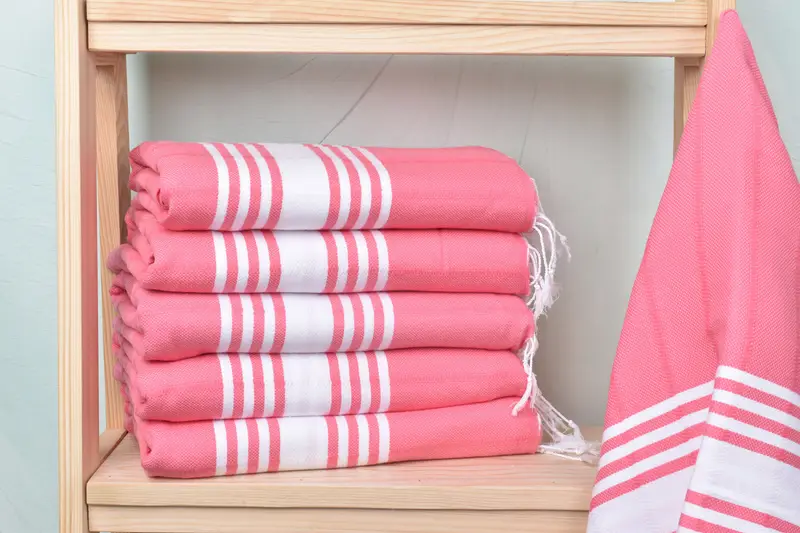 70x40 Cotton Striped Towel, Thin towel, Bachelor Party Favors, Turkish hand towel, Bridal Party Gifts, Summer Gift Ideas, Bridesmaid Gift Towel - 1