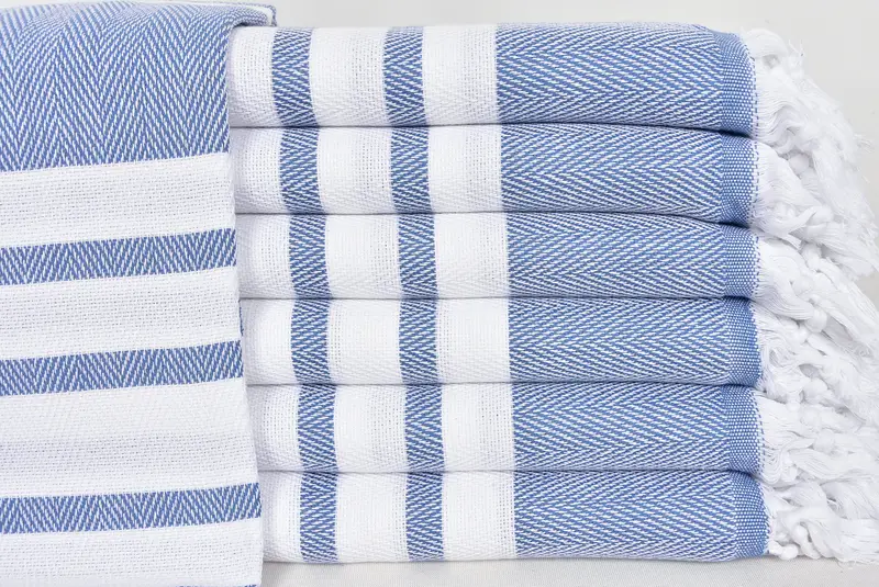 Oversized Beach Towel, 68x36 Cotton Chevron Towel, Bachelor Bachelorette Party Favors, Summer Gift, Gift For Her, Bachelor Party Favors, Spa Towel - 1
