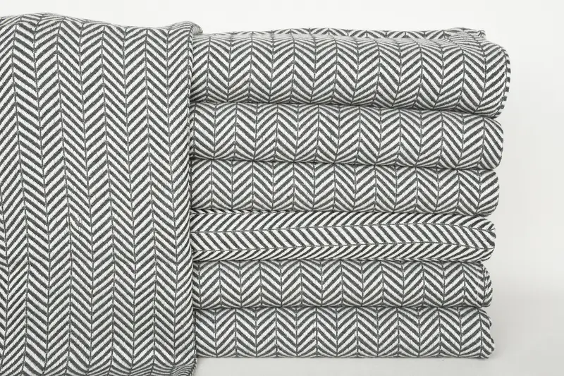 Bathroom Towels, Xmas Gifts, Small Bath Towels, Kitchen Towel, Bachelorette Party Gifts, Decorative Towel, Spa Towel, 36x18 Cotton Chevron Towel - 1