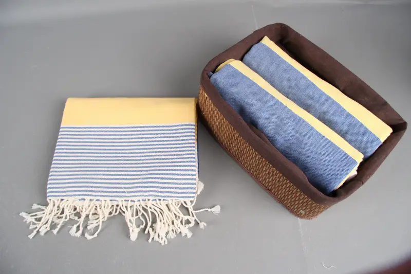 Fouta towel, 68x40 Cotton Striped Towel, Bridesmaid Gifts Personalized, Lightweight Turkish towel, Guest Towel, Bachelorette Party Gifts Bridesmaids - 5