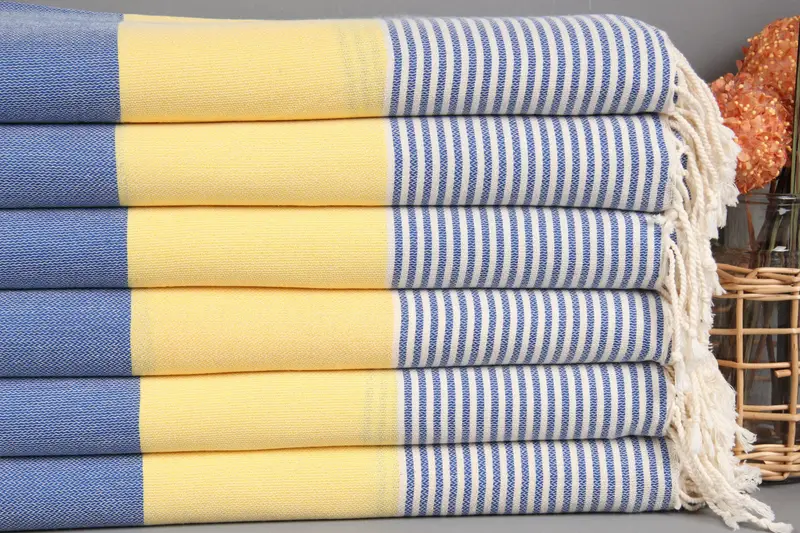 Fouta towel, 68x40 Cotton Striped Towel, Bridesmaid Gifts Personalized, Lightweight Turkish towel, Guest Towel, Bachelorette Party Gifts Bridesmaids - 2
