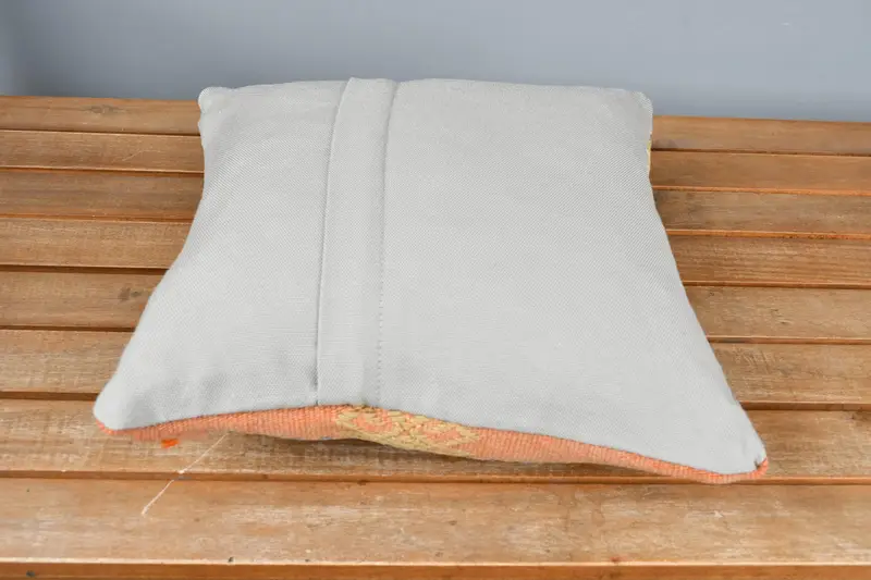 Home Decor Pillow, Neutral Throw Pillow Sham, Interior Designer Pillow, 14x14 Blue Pillow Case, Cushion Cover, Pillow for Couch - 5