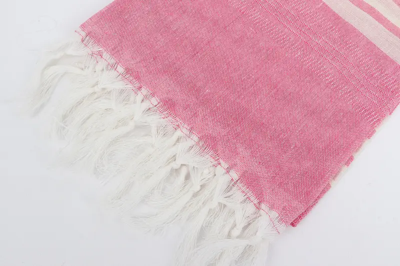 Bachelorette Party Decorations, Unique Gift, Custom Wedding Gift, Gym Towel, Gift For Her, Turkish Towel Monogram, 68x40 Cotton Striped Towel - 7