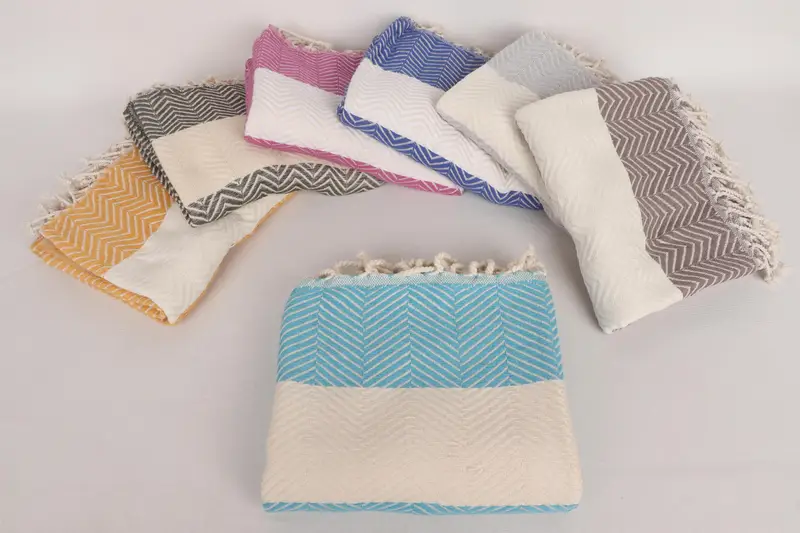Eco-Friendly Turkish Towel, Turkish beach towel, Sand-resistant Turkish towel for travel, Personalized Gifts, Beach Towel Bulk, Gift For Best Friend - 3