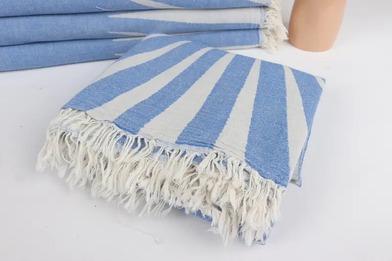 Personalized Towel Gift, 70x36 Cotton Sun Design Towel, Beach Towel Gift, Bridesmaid Proposal Gift, Beach Towel Bulk, Personalized Wedding Gift - 6