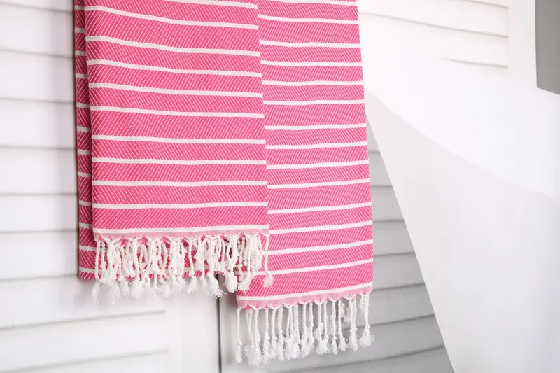 Wedding Favors, Handmade Gift, Turkish beach towel, Quick-dry travel peshtemal towel, Yoga Towel, 70x40 Bamboo Herringbone Towel, Gift For Boyfriend - 8