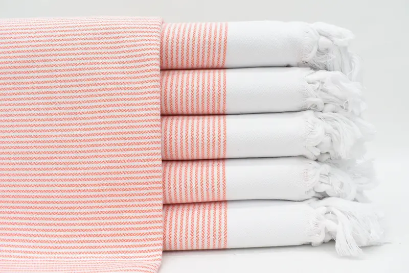 Girls Weekend Favors, Beach Towel Bulk, Monogram Beach Towel, Custom Towel Beach, Custom Towel, 70x40 Cotton Striped Towel, House Warming Gift - 1
