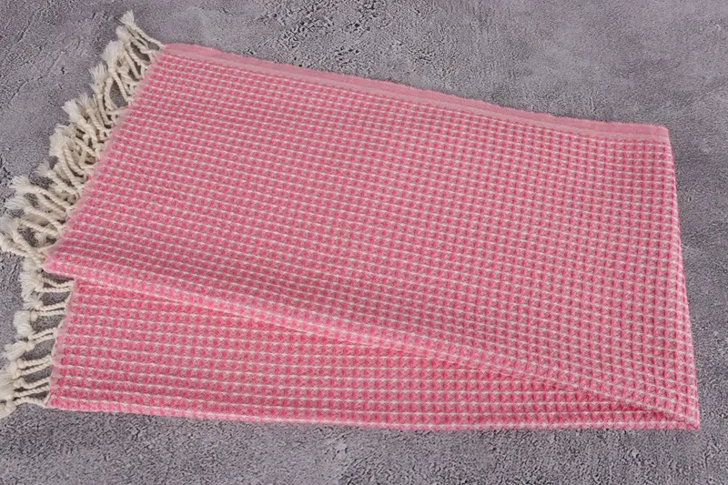 Travel Towel, Christmas Favors, Turkish Hand Towel, Home Decor Gifts, Wedding Favors, 44x22 Cotton Waffle Towel, Gym Towel, Monogrammed Hand Towel - 6