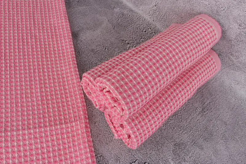 Travel Towel, Christmas Favors, Turkish Hand Towel, Home Decor Gifts, Wedding Favors, 44x22 Cotton Waffle Towel, Gym Towel, Monogrammed Hand Towel - 8