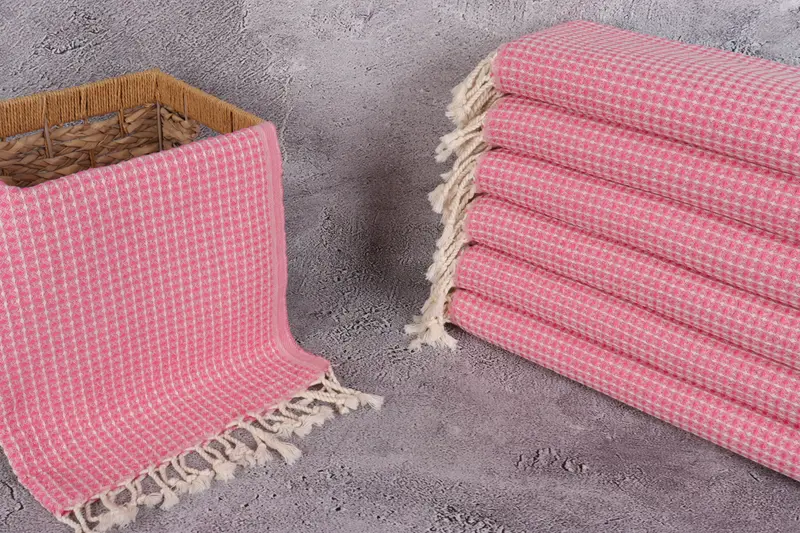 Travel Towel, Christmas Favors, Turkish Hand Towel, Home Decor Gifts, Wedding Favors, 44x22 Cotton Waffle Towel, Gym Towel, Monogrammed Hand Towel - 3
