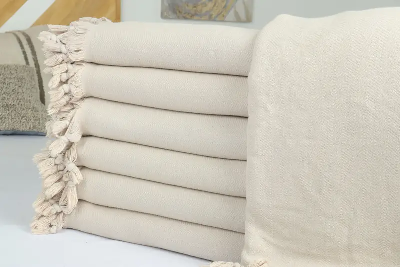 Bachelorette Party Favors, 88x70 Cotton Stonewashed Chevron Towel, Turkish Bedcover, Wedding Favors, Gift For Coworker, Woven Blanket, Organic Throw - 2