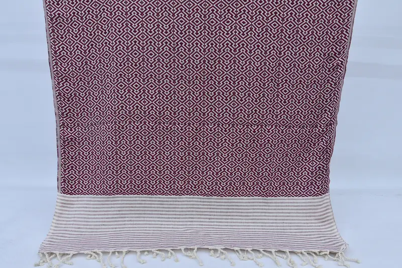 Custom Name Handtuch, Bio -Handtuch, leichtes Handtuch, Geschenkidee zum Valentinstag, Bachelorette Geschenke, Bachelor -Party -Gefälligkeiten, 76x38 Baumwolldiamanttuch - 1