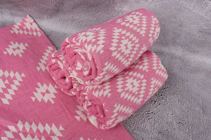 Absorbent Turkish towel, Lightweight Turkish towel, Spa Gift Towel, Bathroom Towel, Personalized Wedding Gift, 70x36 Cotton Kilim Towel, Spa Towel - 8