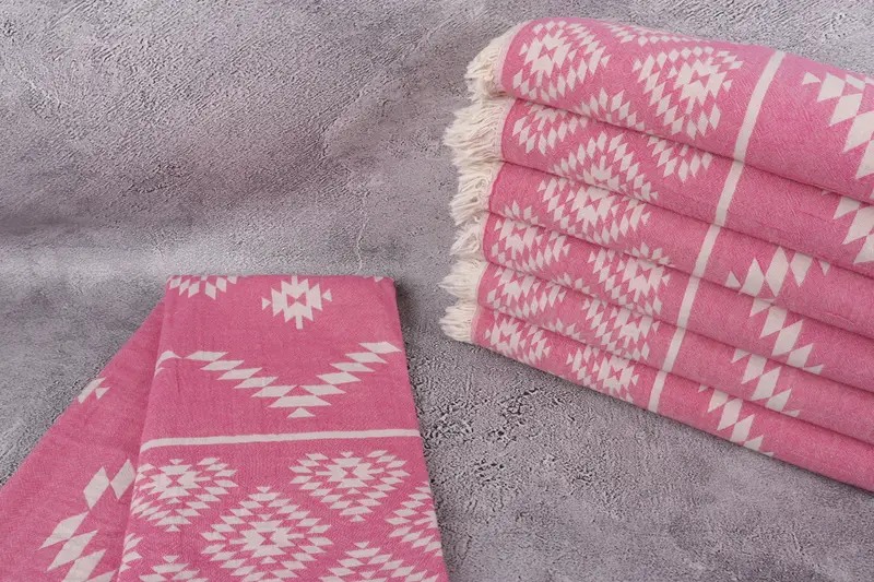 Absorbent Turkish towel, Lightweight Turkish towel, Spa Gift Towel, Bathroom Towel, Personalized Wedding Gift, 70x36 Cotton Kilim Towel, Spa Towel - 3