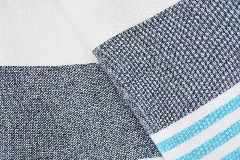 Bridesmaid Towel, Gifts For Him, Grandma Gift, Bridal Shower Favors, Luxury towel, Beach Towel Personalized, 68x36 Cotton Striped Terry Towel - 7