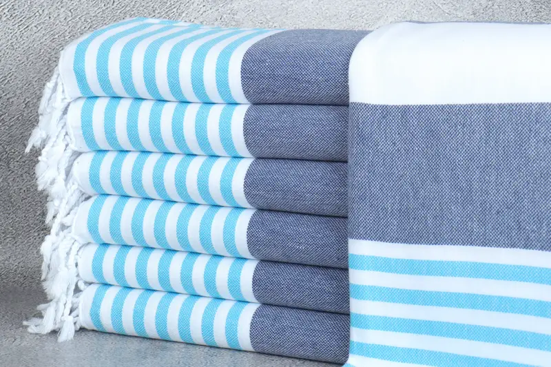 Sand-free towel, Personalized Towel, Bridesmaid Gift, Bulk Order Towel, Guest Towel, Yoga Towel, 70x40 Cotton Striped Towel, Merry Christmas Gifts - 1