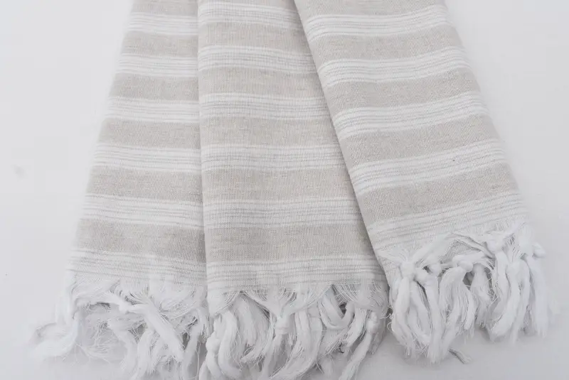 70x40 Cotton Striped Towel, Quick-dry peshtemal, Lightweight Turkish towel, Gift Boxes Towel, Personalized Beach Towel, Bachelorette Favors Beach - 3