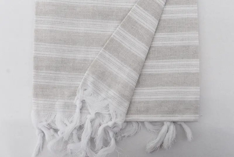 70x40 Cotton Striped Towel, Quick-dry peshtemal, Lightweight Turkish towel, Gift Boxes Towel, Personalized Beach Towel, Bachelorette Favors Beach - 4