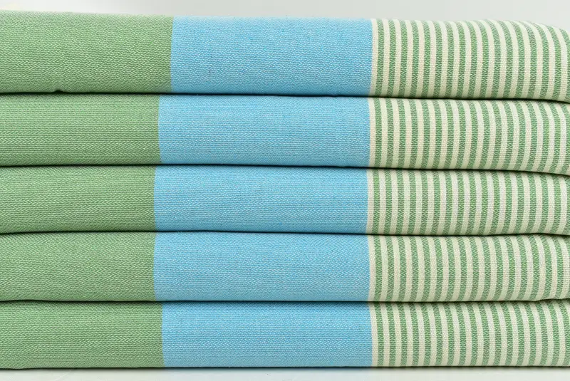 Regalo de boda para la novia, toalla Peshtemal, toalla de baño turco, toalla a rayas de algodón 68x40, toalla turca hecha a mano, playa de toalla turca, toalla de yoga - 2