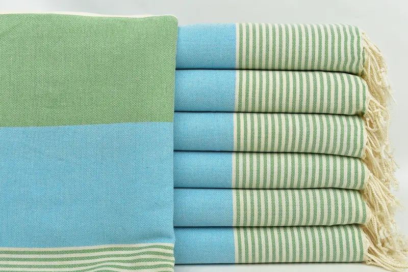 Regalo de boda para la novia, toalla Peshtemal, toalla de baño turco, toalla a rayas de algodón 68x40, toalla turca hecha a mano, playa de toalla turca, toalla de yoga - 1