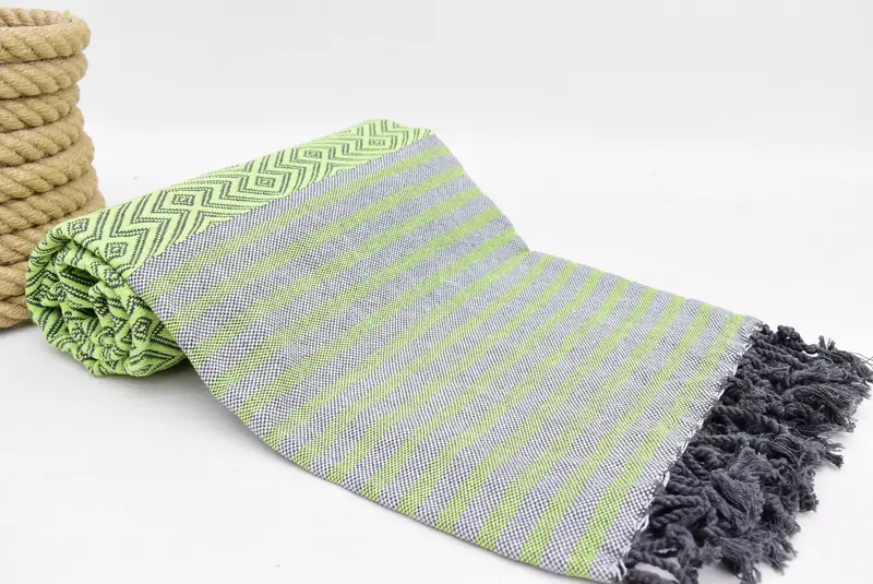 Travel Towel, Best Wedding Gift, Organic towel, 70x40 Cotton Diamond Towel, Summer Gift, Monogrammed Turkish Towel, Best Beach Towel, Gift Towel - 6