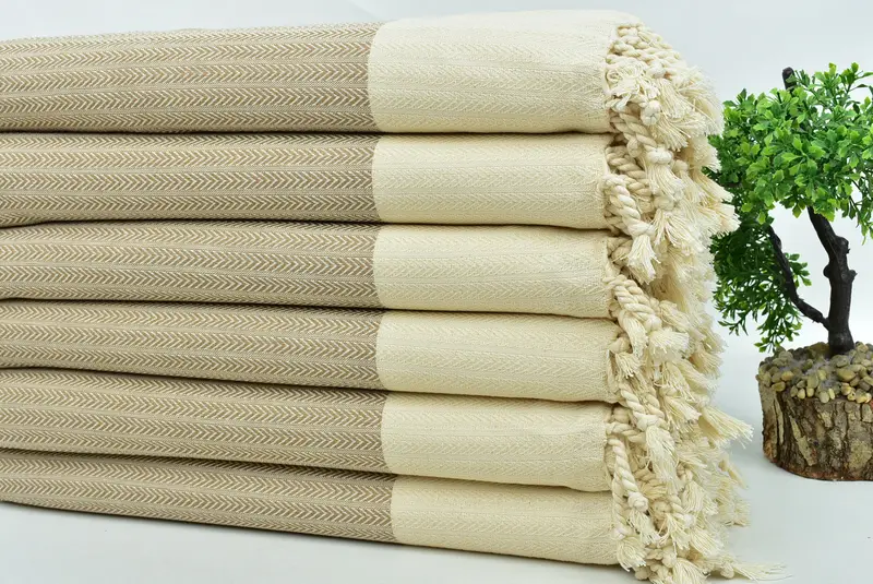 68x36 Cotton Palm Design Towel, Turkish Towel Beach, Spa Towel, House Warming Gift, Personalized Towel, Beach towel, Personalized Home Gift Wedding - 3